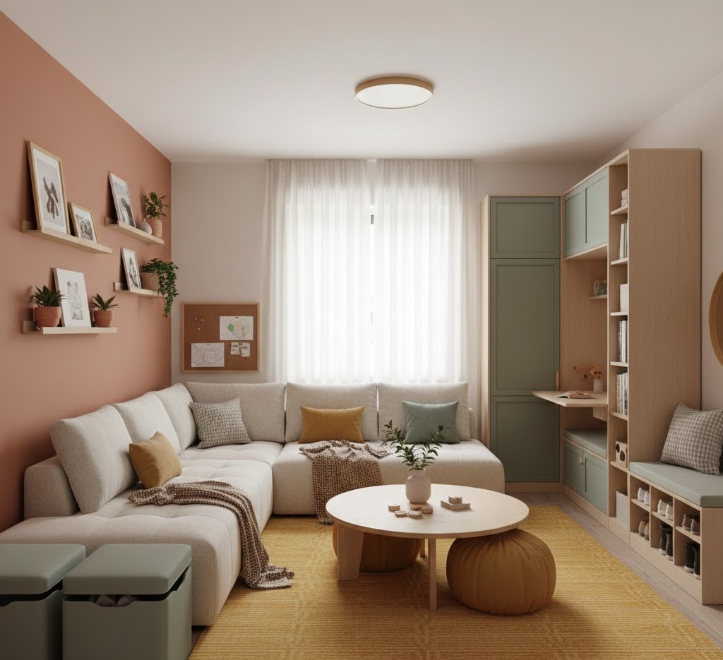 Gezinswoning interieur